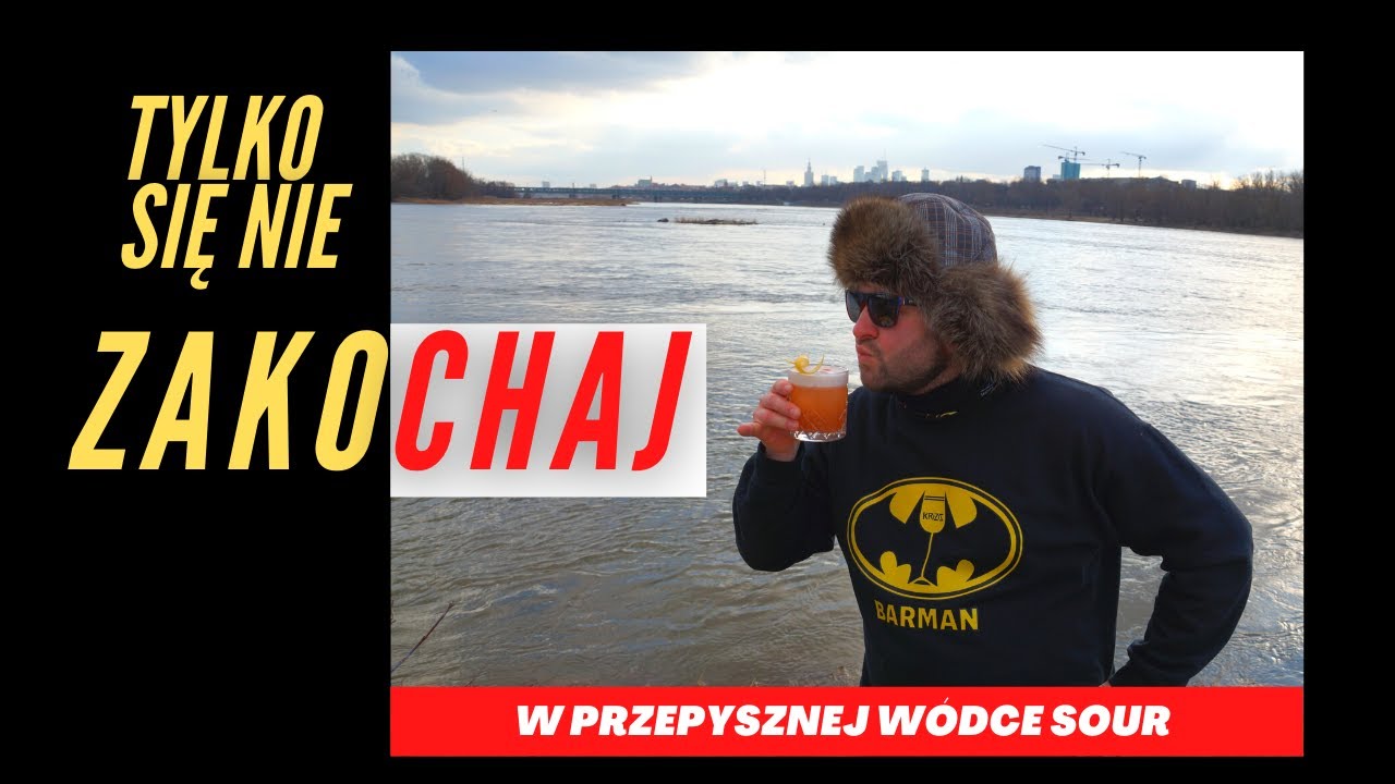 🥃Najlepszy drink W&Oacute;DKA SOUR z 🥚jajkiem. Prosty i pyszny.