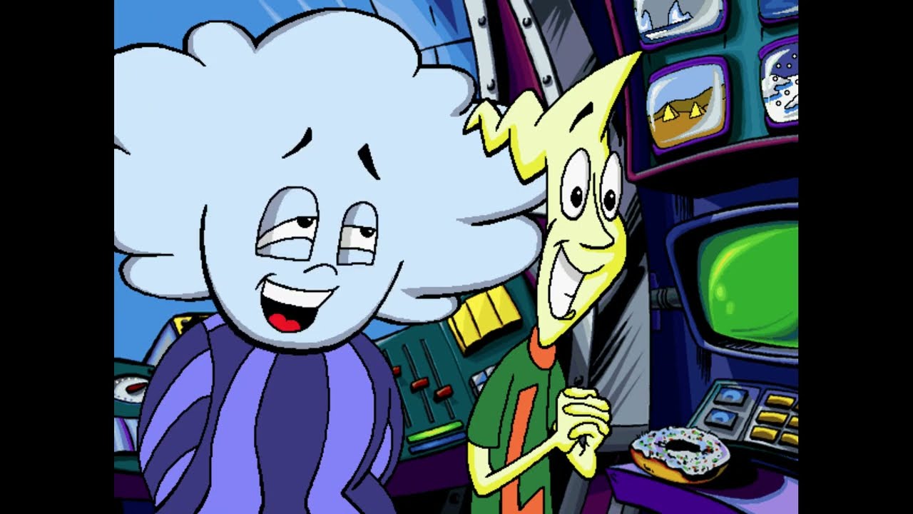 Pajama Sam Thunder and Lightning Ain't So Frightening 1/2