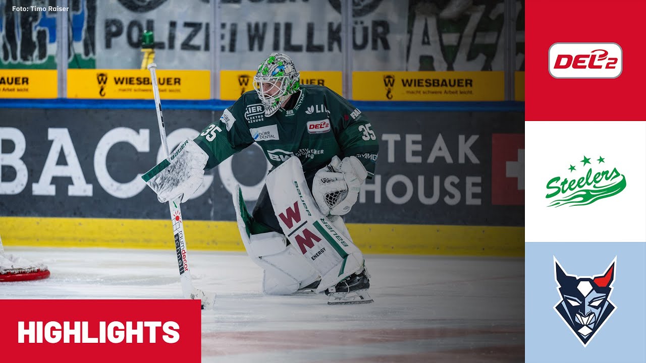DEL2: Bietigheim Steelers vs. Blue Devils Weiden | Highlights