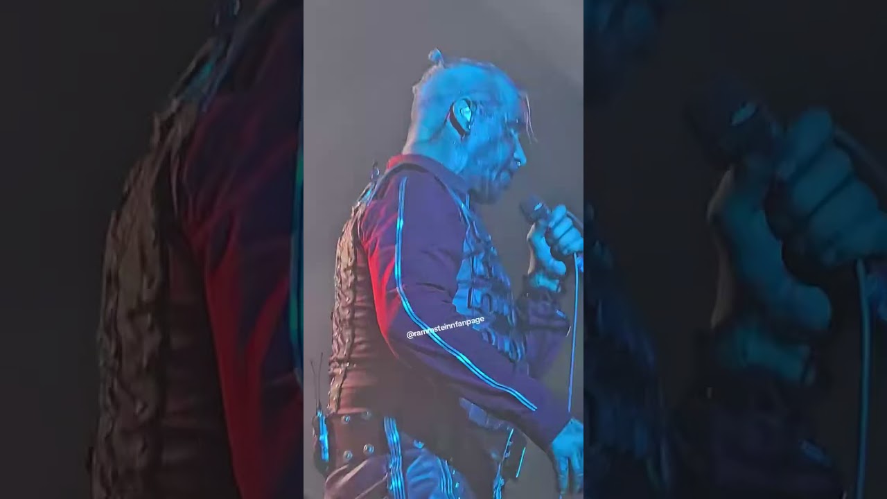 TILL LINDEMANN IN HAMBURG!! What are your favourite songs?? 🔥🤘🏼 #rammstein #tilllindemann #paullande