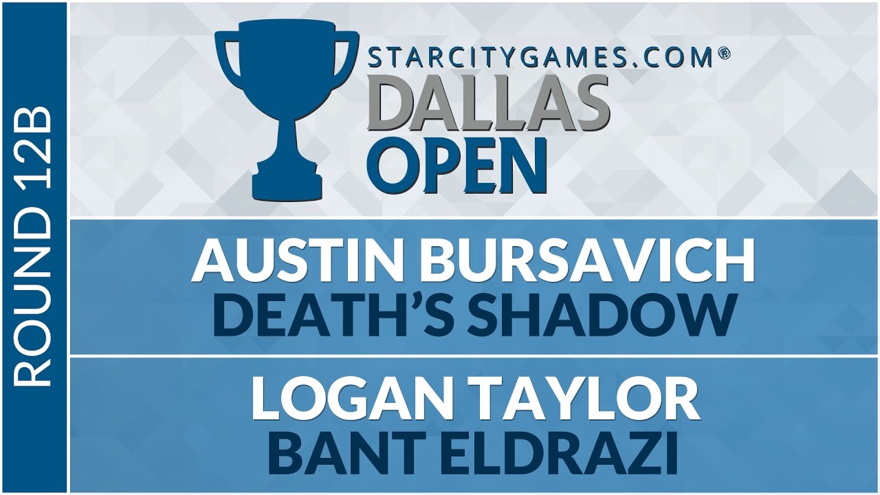 SCGDFW - Round 12b - Austin Bursavich vs Logan Taylor (Modern)