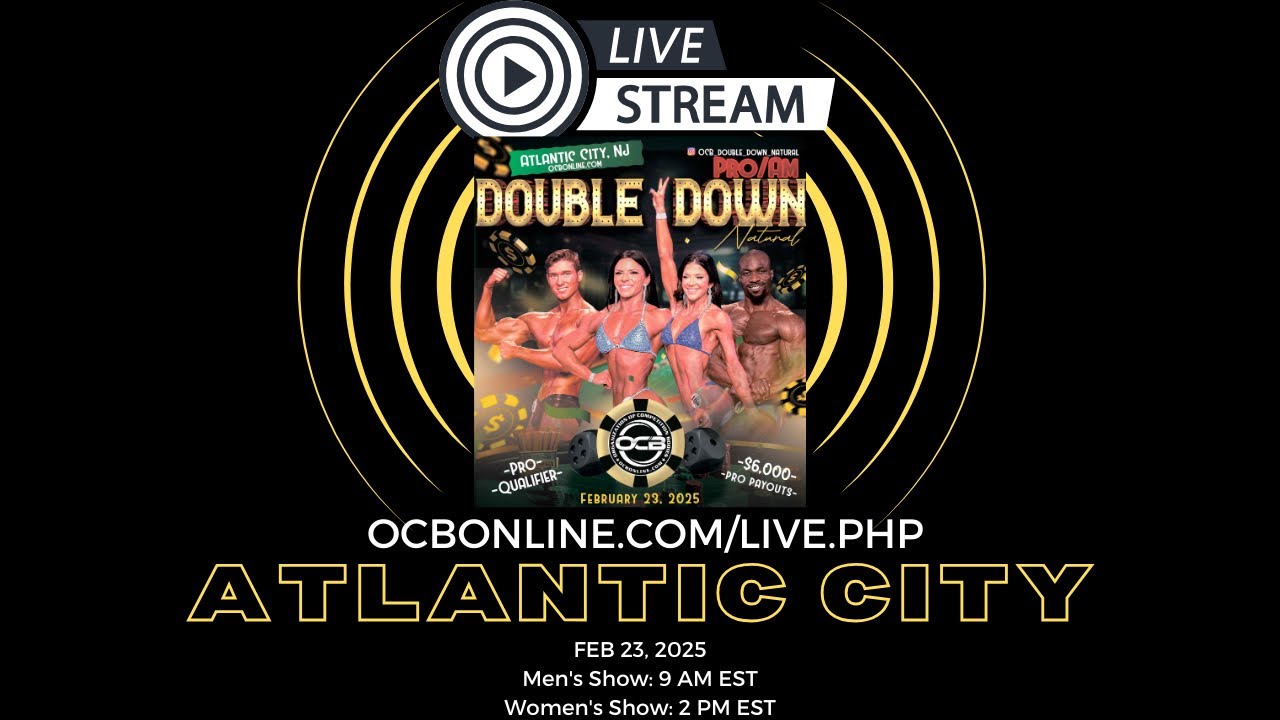 OCB Double Down Natural (2025) - Amateur Men's Physique