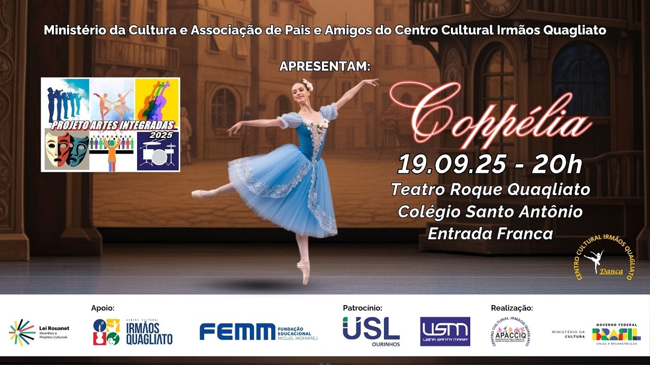 COPPÉLIA | 19 DE SETEMBRO DE 2025 - 20h00