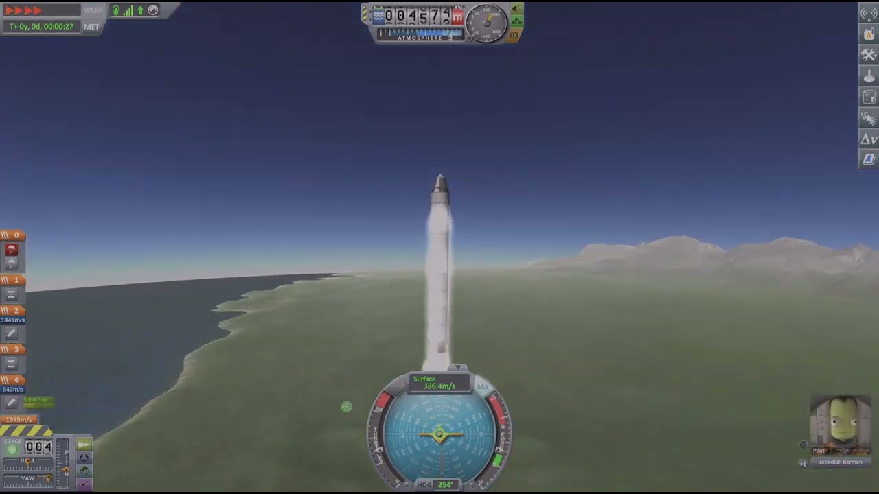 playing Kerbal Space Program Enhanced Edition