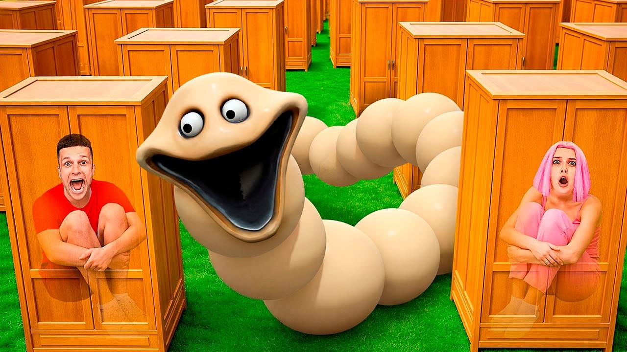 ПРЯТКИ В ШКАФАХ ОТ HUNGRY SNAKE В 3:00 НОЧИ