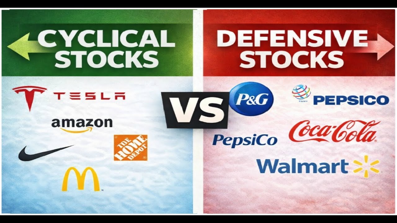Защитные и циклические акции — что это такое и каковы их показатели?