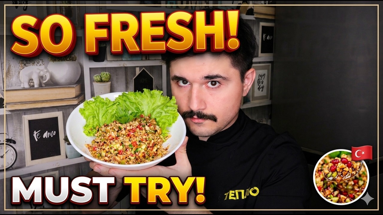 рецепт салата гавурдаги | Невероятно вкусный турецкий салат, обязательно попробуйте!