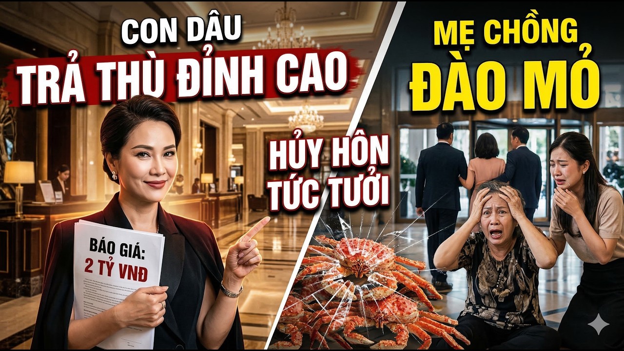 Em Chồng Cưới Đòi 180 Con Cua Hoàng Đế Miễn Phí, Chị Dâu Chốt Hạ 1 Câu Khiến Nhà Trai Hủy Hôn Tức