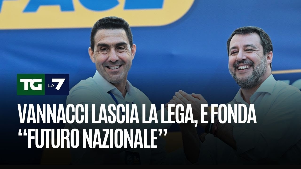 Vannacci lascia la lega, e fonda “Futuro Nazionale”
