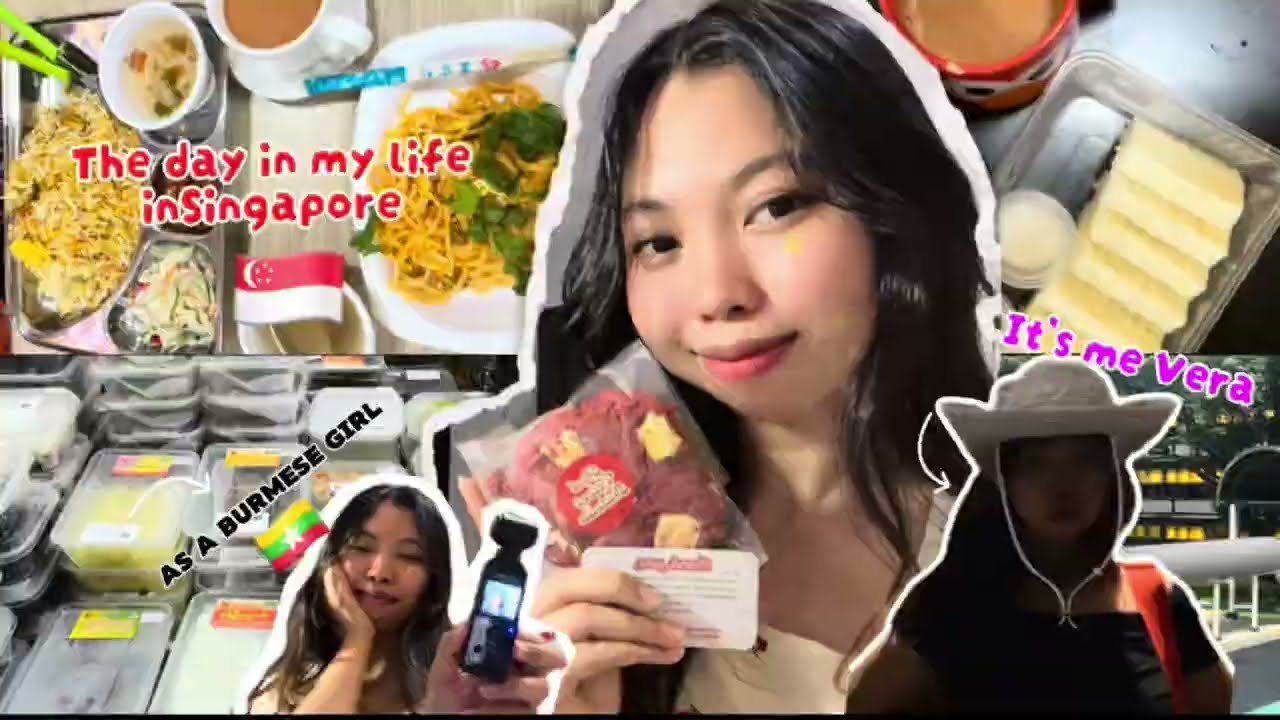 A Day in My Life as a Burmese Girl Living in Singapore 🇲🇲🇸🇬#thedayinmylife #burmesegirl