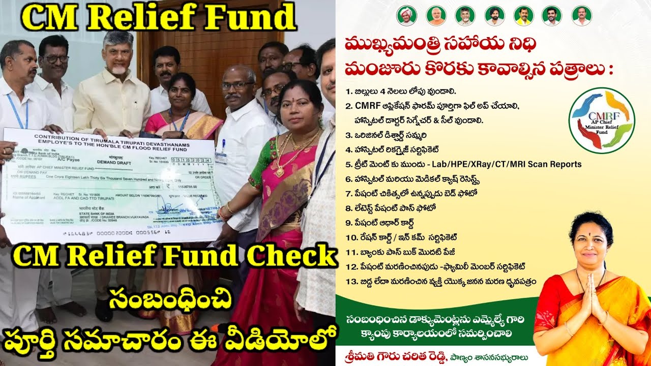 CM Relief Fund | సీఎం రిలీఫ్ ఫండ్ |Apply Step By Step Process | AP CMRF Fund  #cmrelieffund