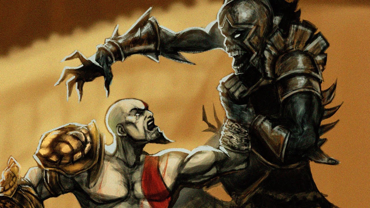 GOD OF  WAR 3 É O MELHOR DE TODOS