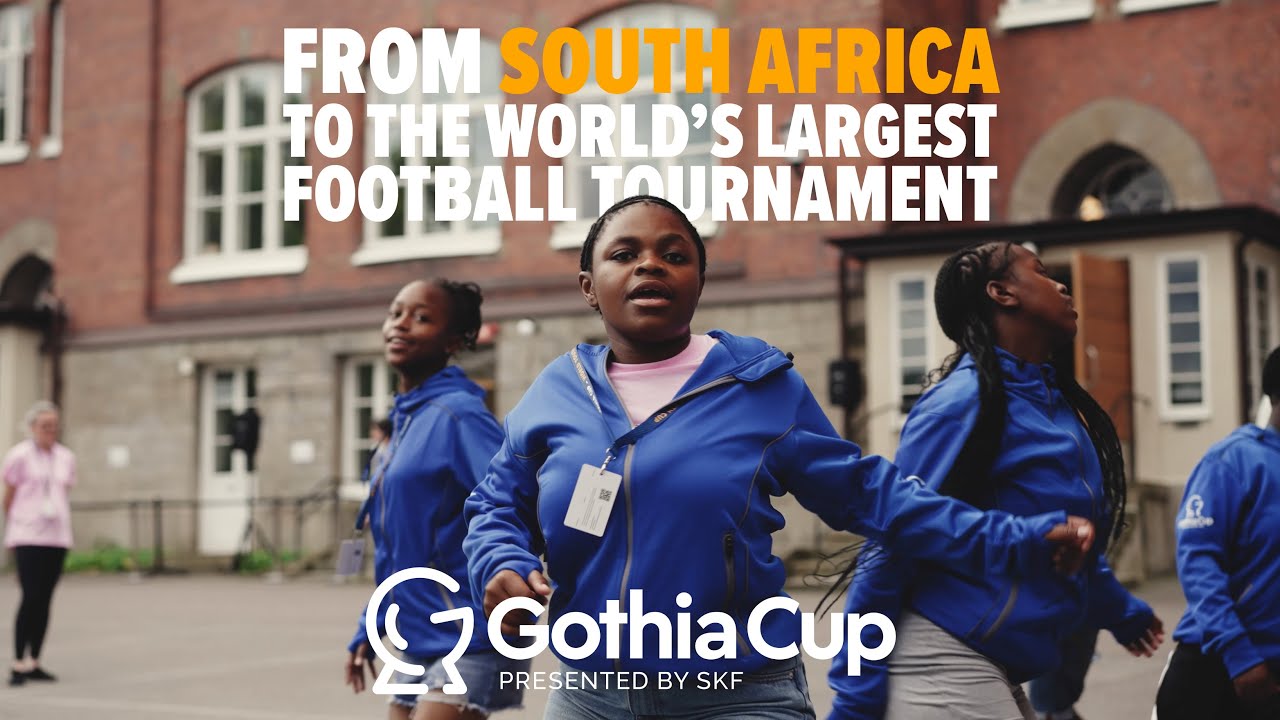 From South Africa to Gothia Cup through SKF Meet the World 💙⚽️