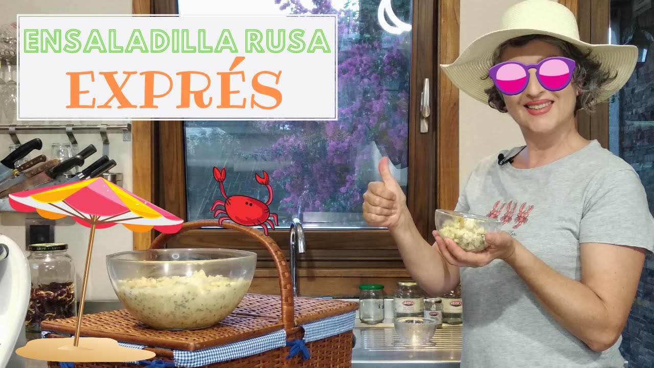 🏖️ ENSALADILLA RUSA EXPRES 🏖️ EN MENOS DE 10 MINUTOS con Thermomix®