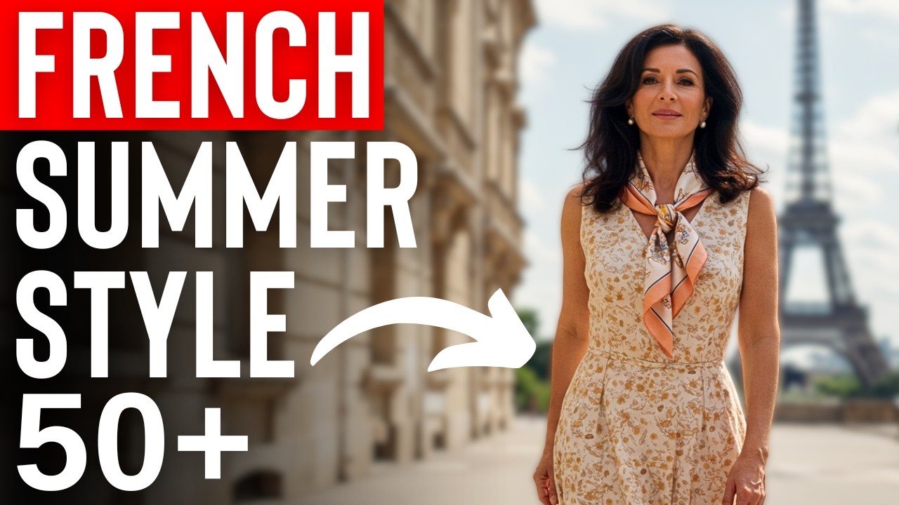 How French Women Over 50+ Dress In Summer Time