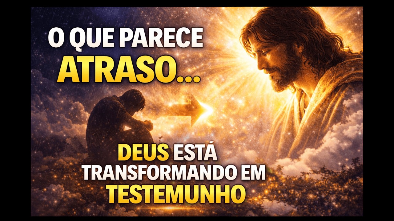 ORAÇÃO DA MADRUGADA: DEUS ESTA TRANSFORMANDO O ATRASO EM TESTEMUNHO
