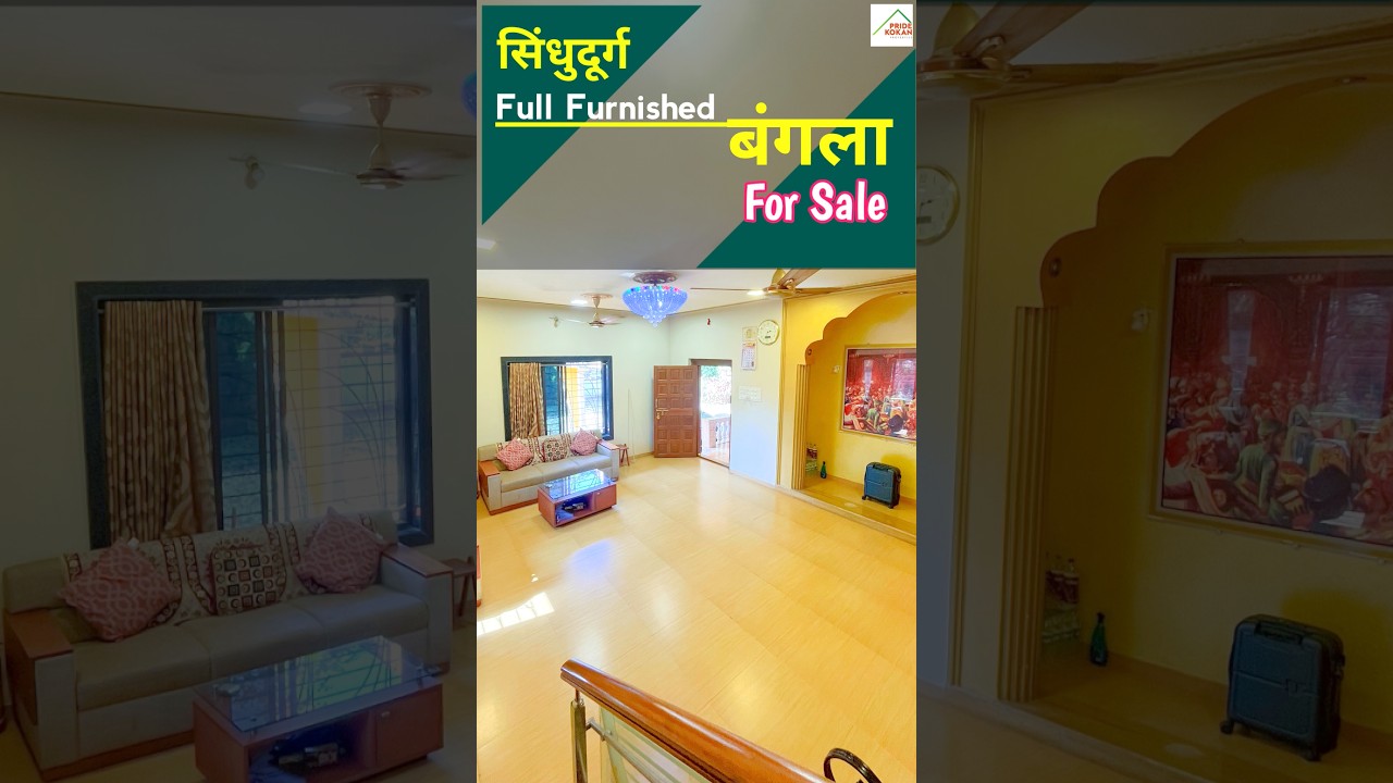 PN:220 Full Furnished Bungalow for sale #konkanproperty