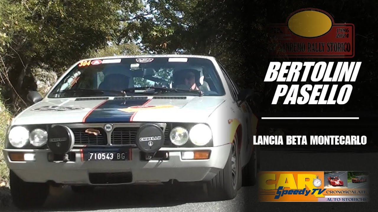 Rally dei Fiori 2024 || Bertolini-Pasello || Lancia Beta Montecarlo
