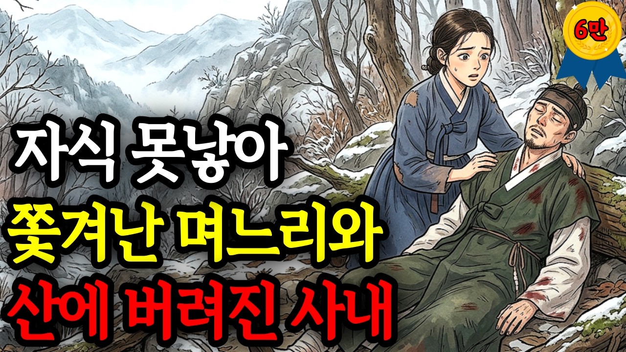 자식 못낳아 쫓겨난 며느리와 산에 버려진 사내, 그의 정체는? |야담 민담 전설 설화 옛날이야기 오디오북 수면동화