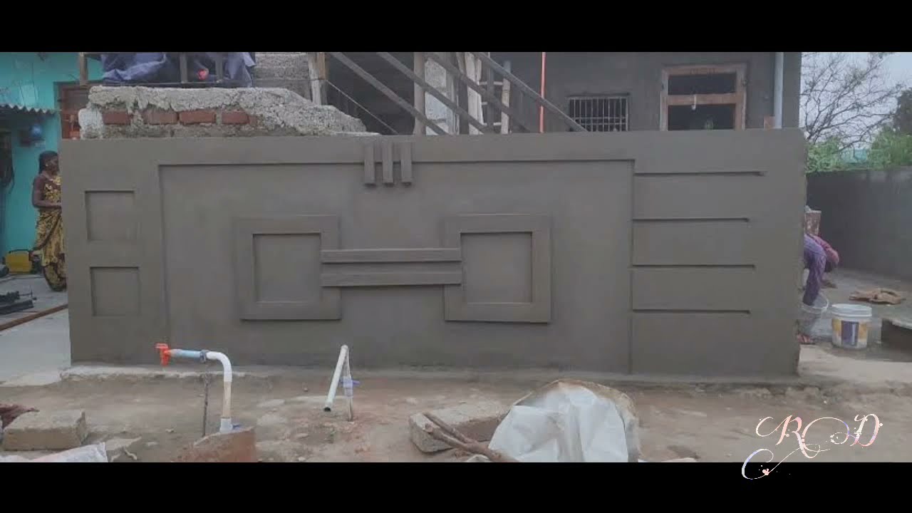 2022 letest compound wall design// boundary wall design//2022 new compund Wall design