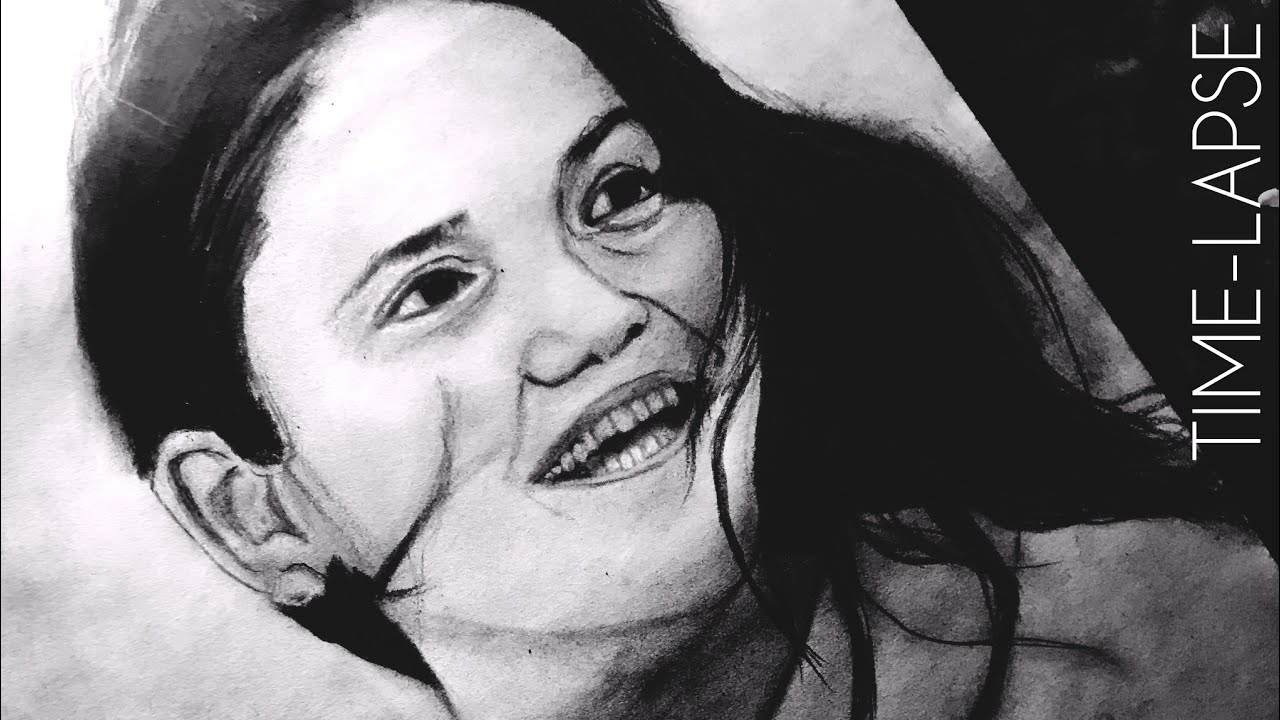 SANA YOUSAF HYPER REALISTIC SKETCH | REALISTIC DRAWING TUTORIAL STEP BY STEP