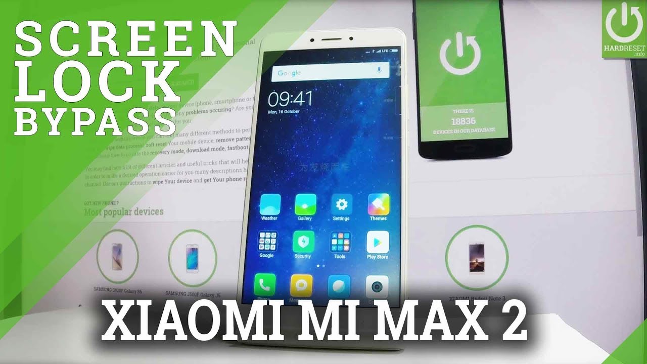 Сброс пароля XIAOMI Mi Max 2 &mdash; Hard Reset / Полная очистка XIAOMI