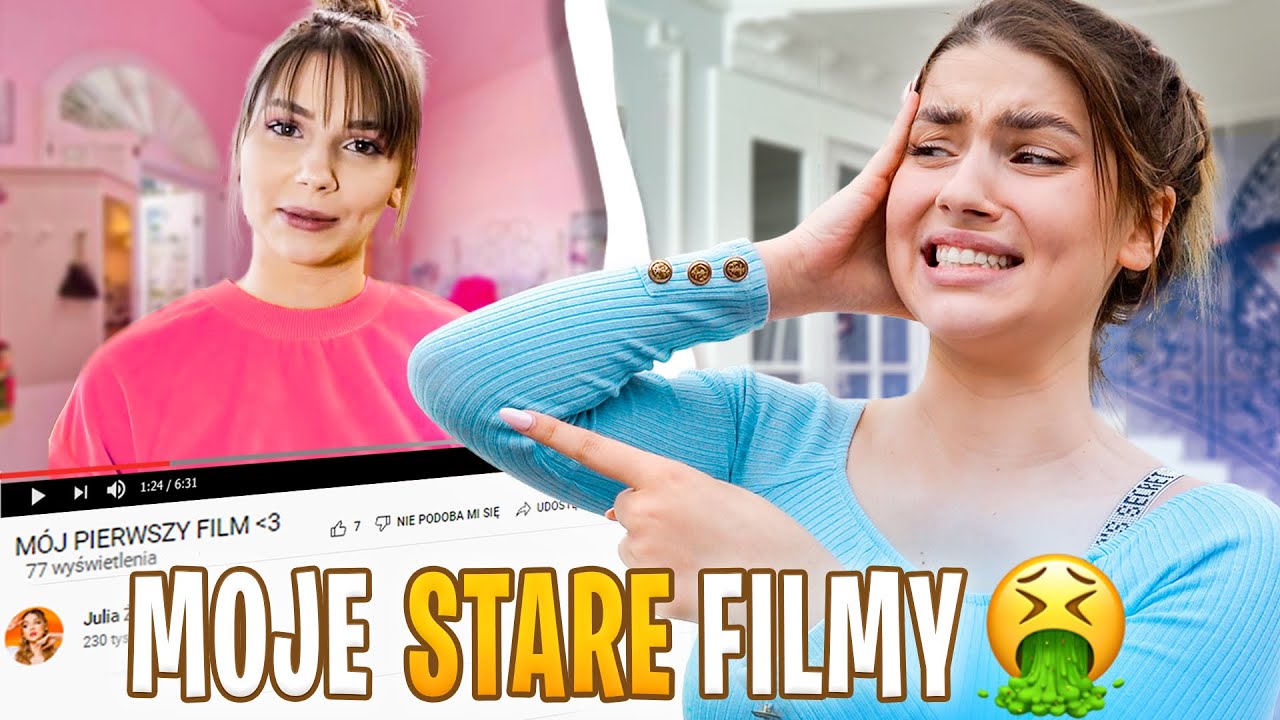 REAKCJA NA MOJE STARE FILMY!