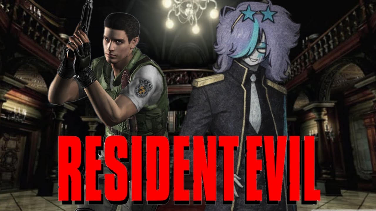 Jugando Resident evil 1 