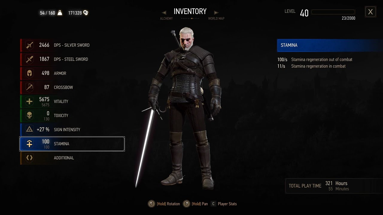The Witcher 3: Viper school gear