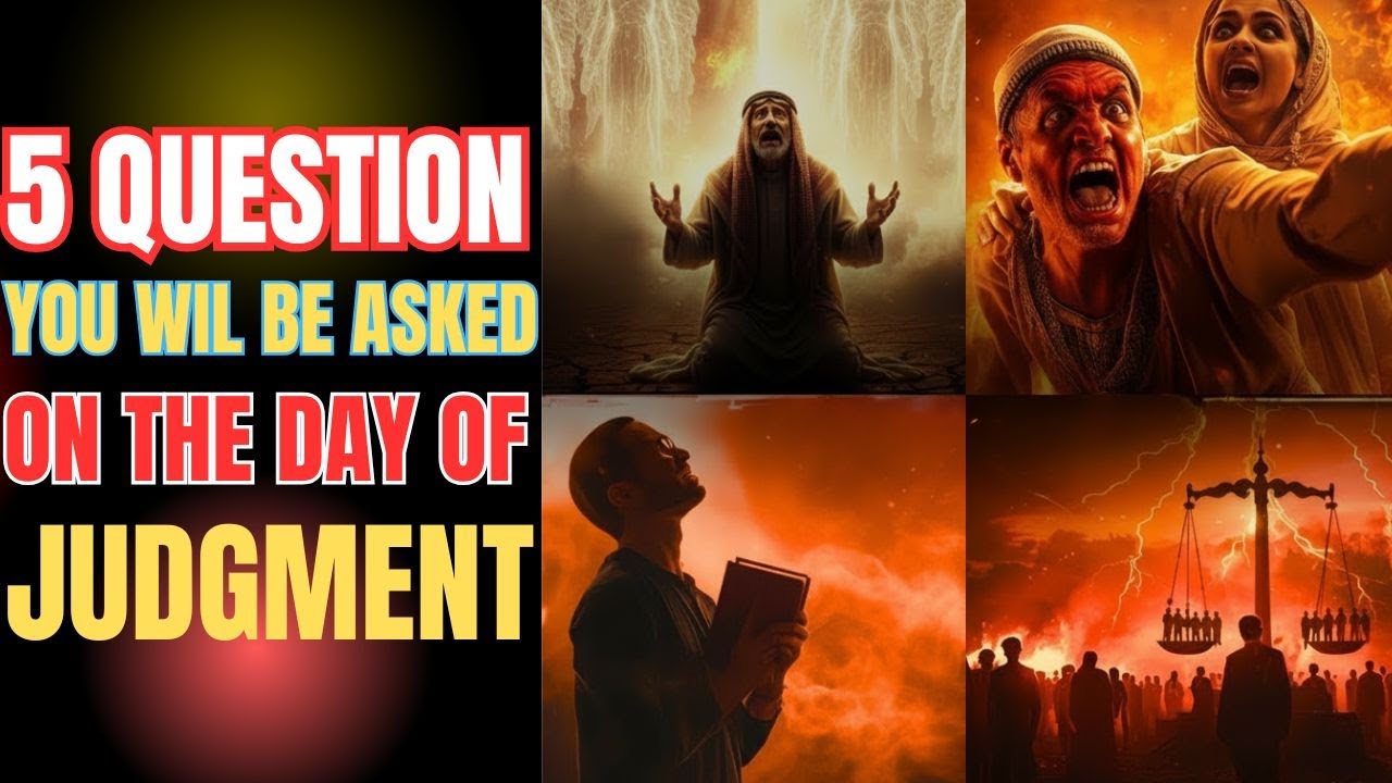 The First 5 Questions You Will Be Asked on Day Of Judgment | An Islamic Ai movie