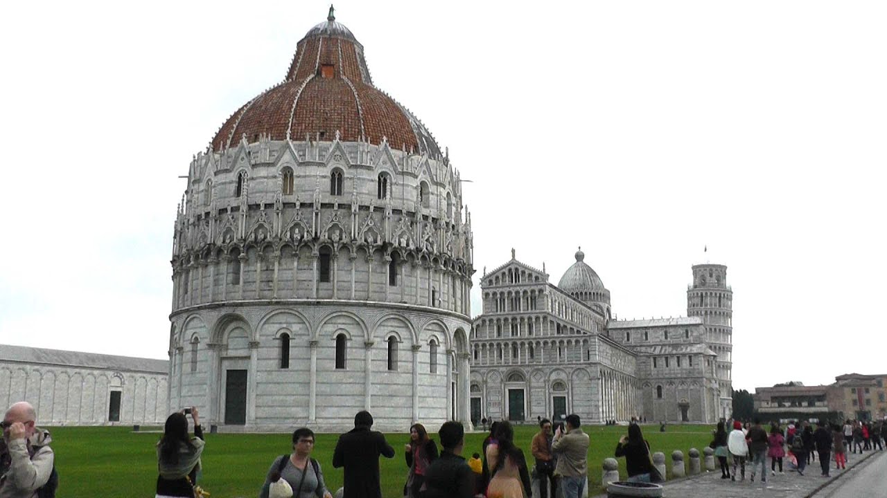 Balade à PISE Italie 2014  - vidéo Dany Fischer Saverne