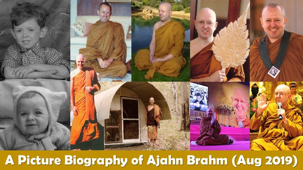 A Picture Biography of Ajahn Brahm (Aug 2019)