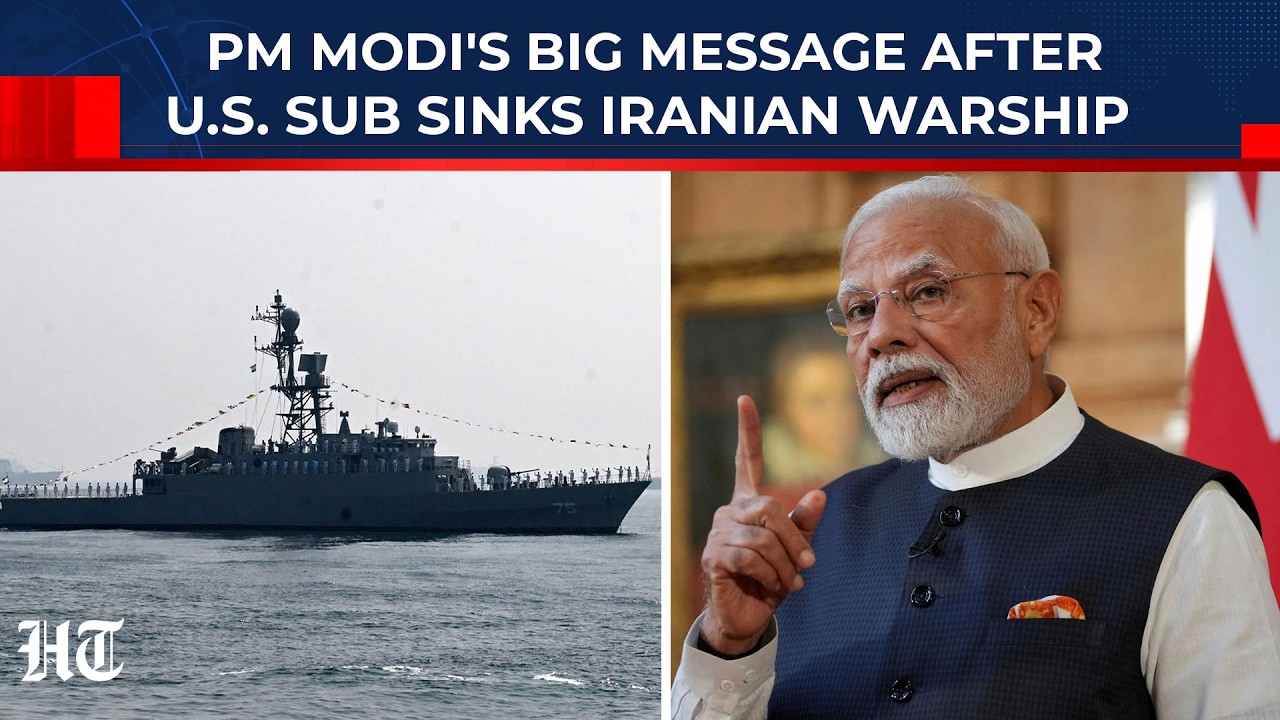 PM Modi's Stunning Statement Amid Ukraine War & US Sub Attack On Iran’s Warship Off Sri Lanka Coast