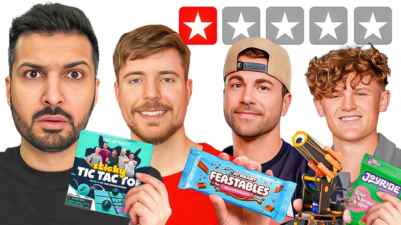 I Tested Every YouTuber Product !