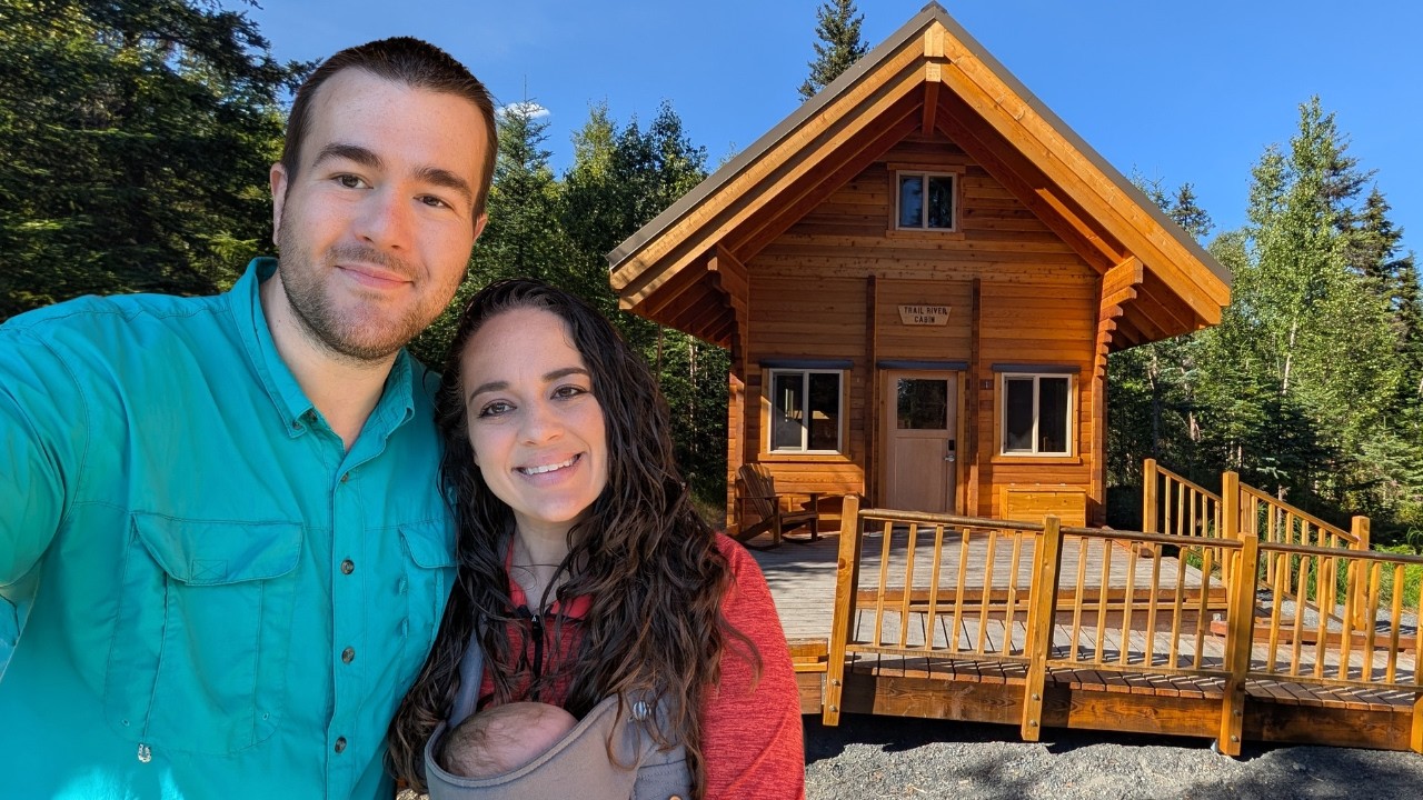 Off-Grid Alaska Cabin Camping | Foraged Cranberry Pancakes