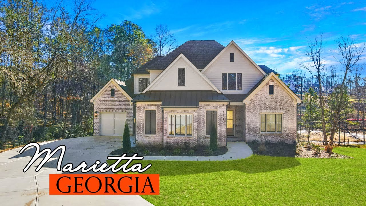 INSIDE a STUNNING 2-ACRE ESTATE | NEW 5 Bedroom Home with Daylight Basement (Marietta)