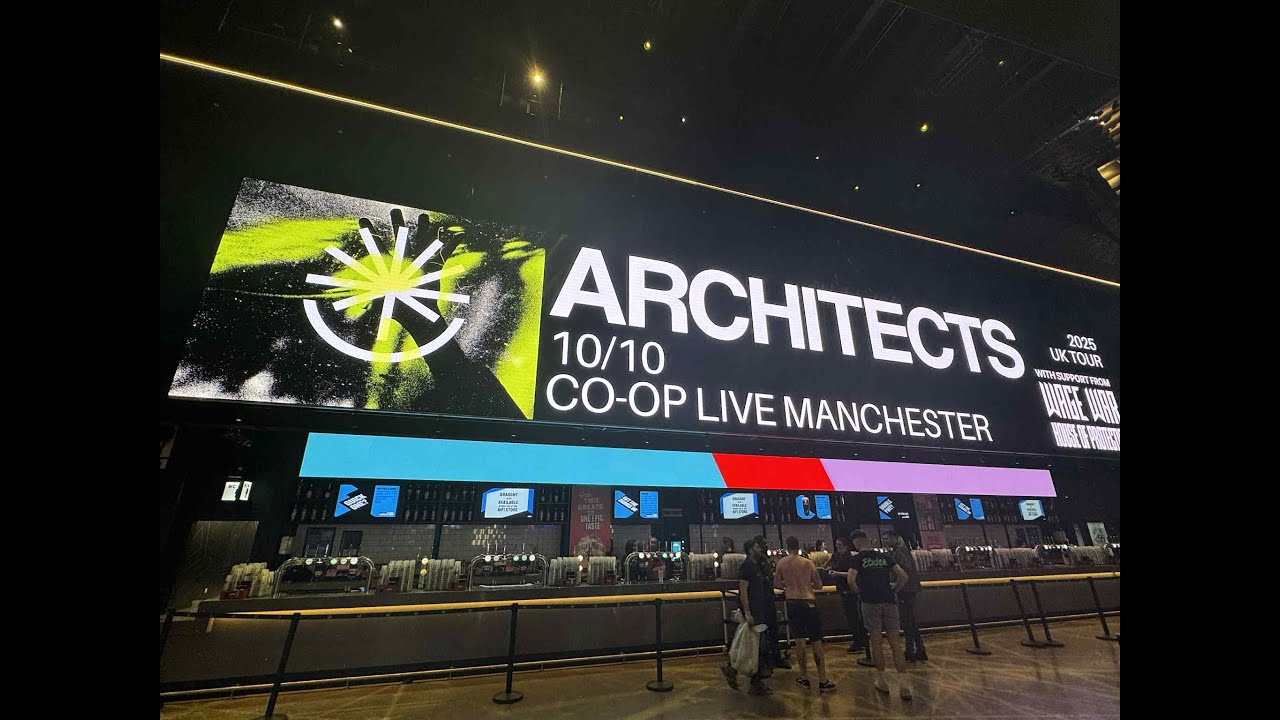 Architects LIVE Co-op Live Manchester 10/10/2025