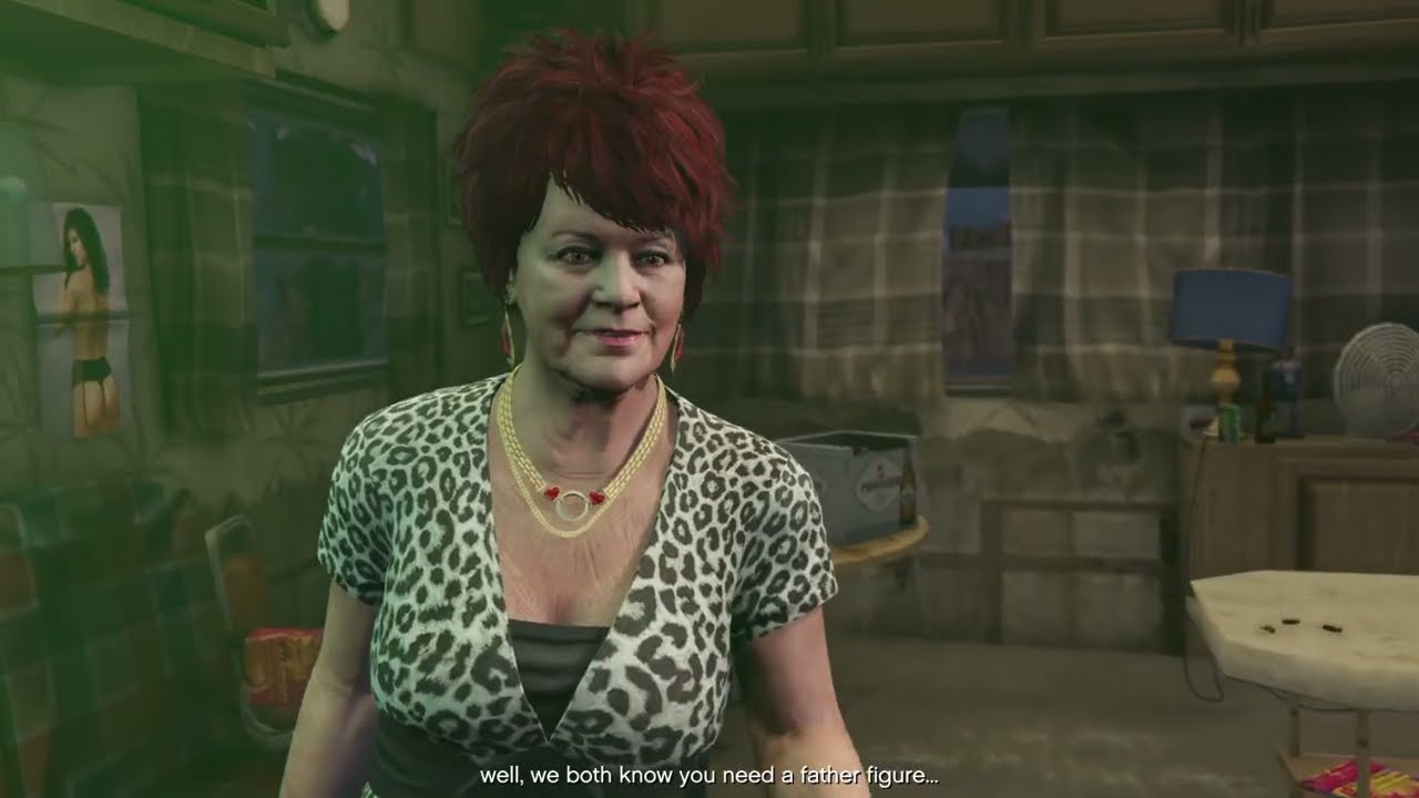 Grand Theft Auto V trevor ın annesi ortaya çıkıyor