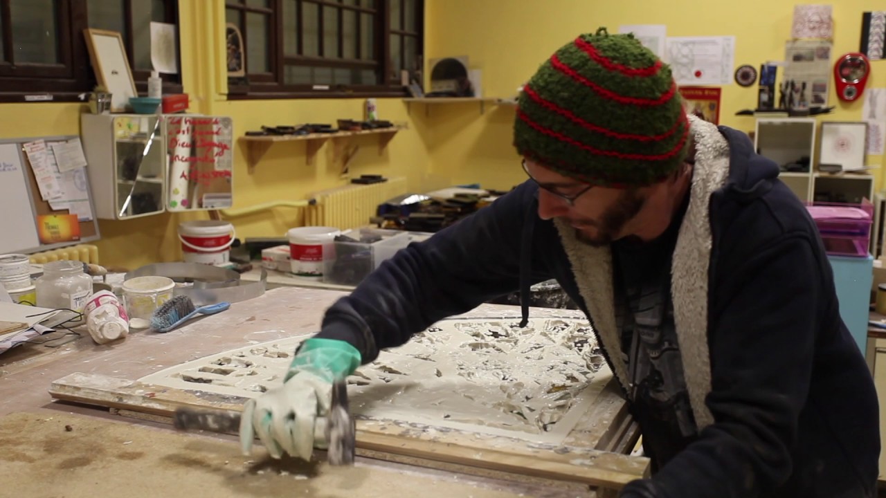 Atelier GUERIN : Vitrail en dalle de verre
