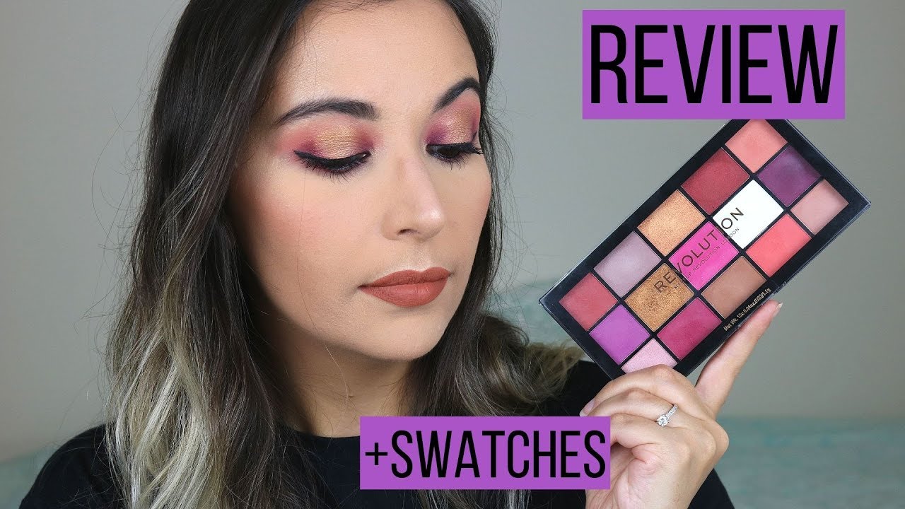 REVOLUTION RELOADED RED ALERT PALETTE REVIEW AND SWATCHES | World of BeautyCraft