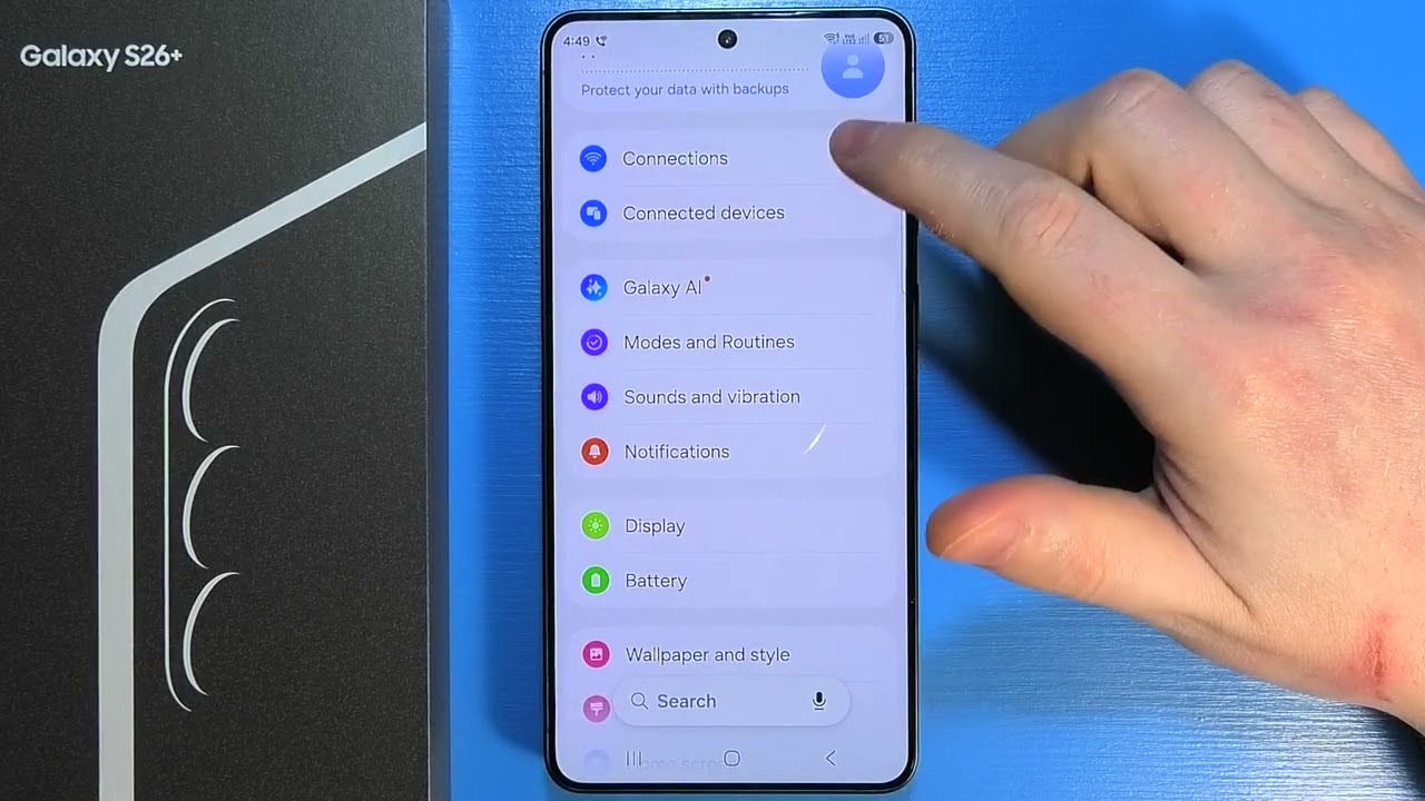 Как включить сеть 2G на Samsung Galaxy S26 Plus