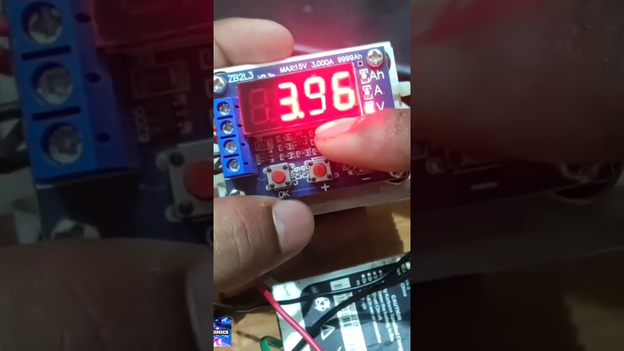 Battery capacity tester ZB2l3 #informative #knowledge #electronicsproject