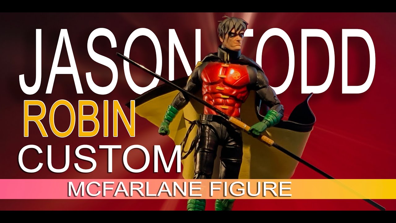 MCFARLANE FIGURE JASON TODD CUSTOM DC MULTIVERSE