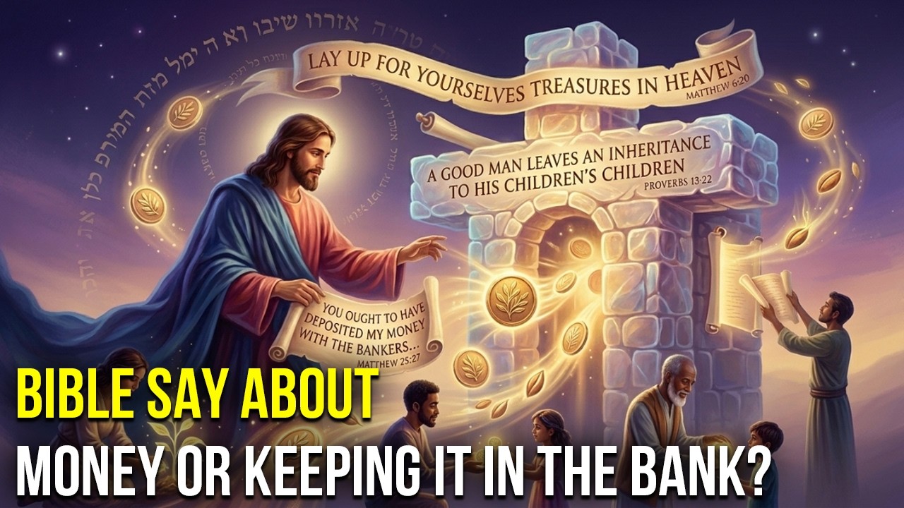 What Does the Bible Say About Saving Money or Keeping It in the Bank?