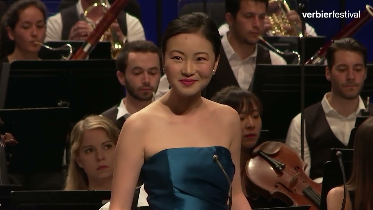 Christoph Eschenbach conducts Mahler: Symphony No. 4: IV. Sehr behaglich (Ying Fang)