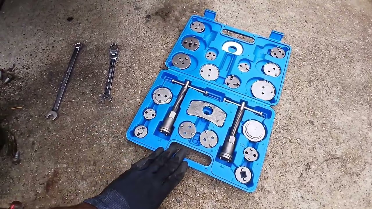 2016 Scion Tc 2.5L rear brake pad replacement