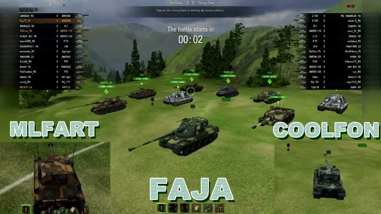 World of Tanks: AMX 50B test