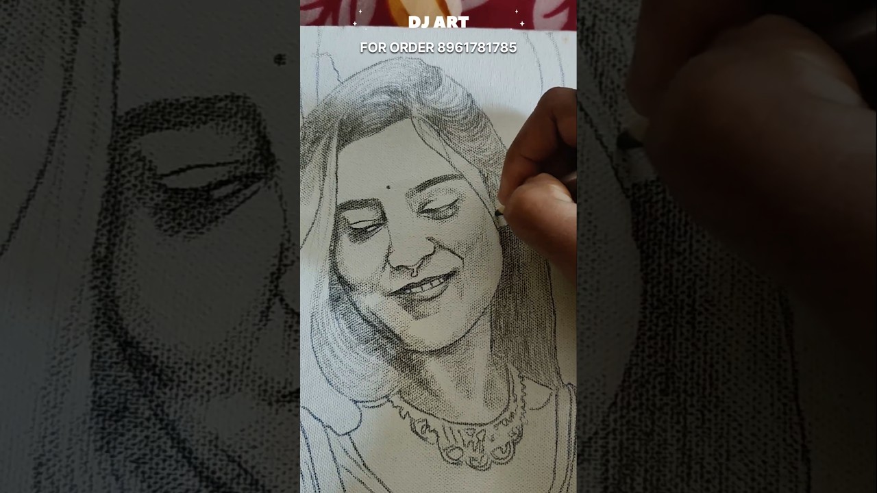 Pencil Sketch Portrait 