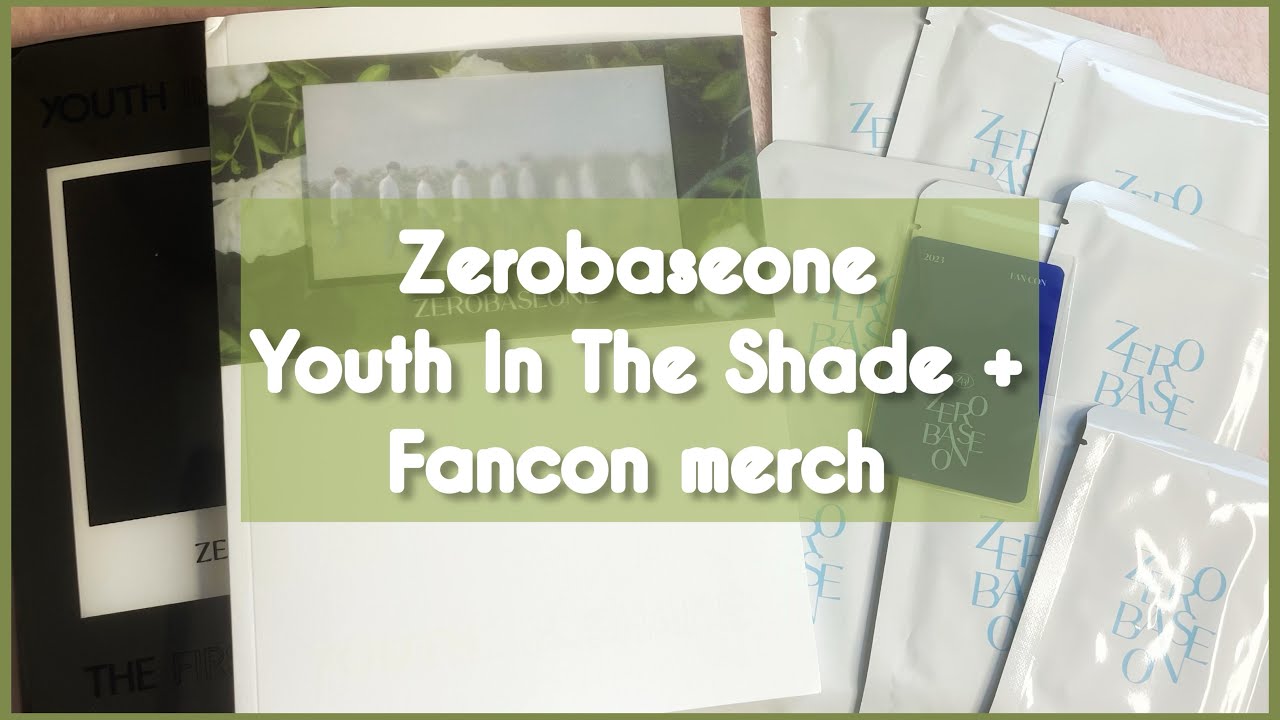 ★ Распаковка Zerobaseone ★ Fancon trading packs, Youth In The Shade ★