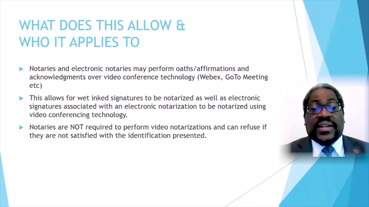 Video Notarization Training